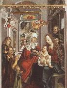 unknow artist Saint Anne with the Virgin and the Child Spain oil painting artist